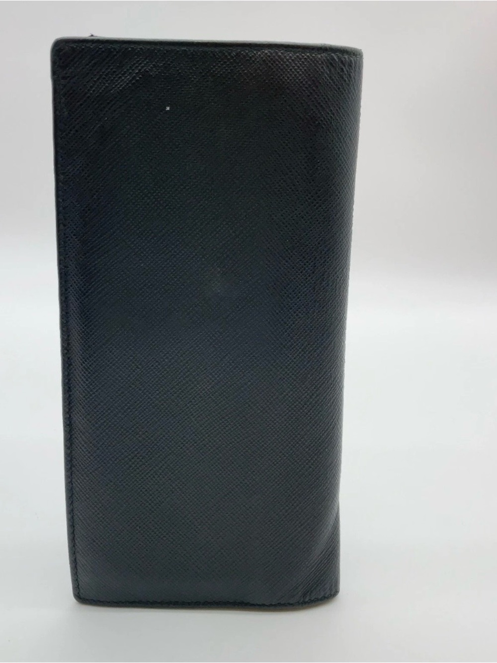 PRADA Bi-fold Black Long Wallet